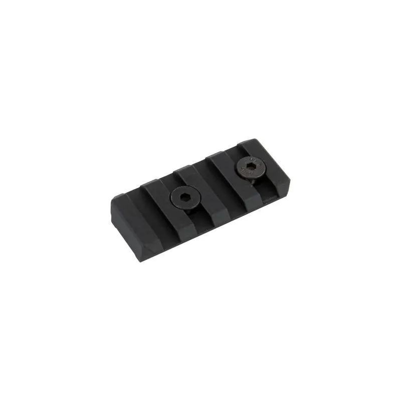 Rail KeyMod Metal 4 Slots · Negro