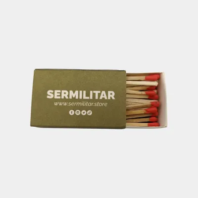 Cerillas Waterproof Resistentes al Agua y a la Humedad - SERMILITAR