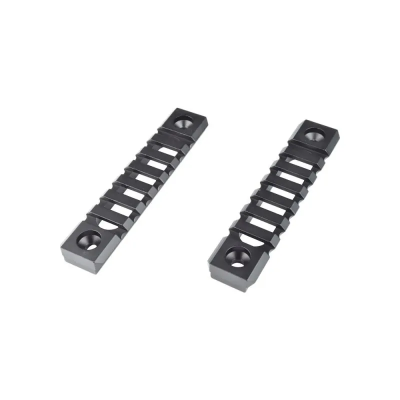 Rail KeyMod 7 Slots (Set 2PCS) (JSTactical) · Negro