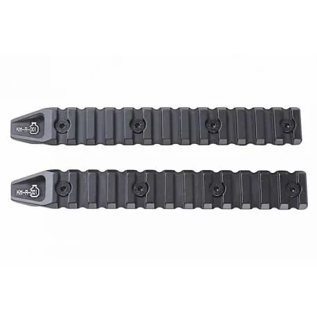 Rail KeyMod 6" (Set 2PCS) · Negro