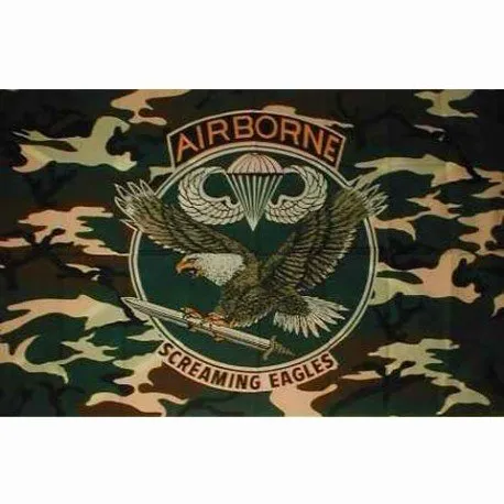Drapeau Airborne Camouflage
