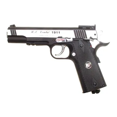 Colt 1911 CO2 Bi-Ton / Argent (Win Gun)
