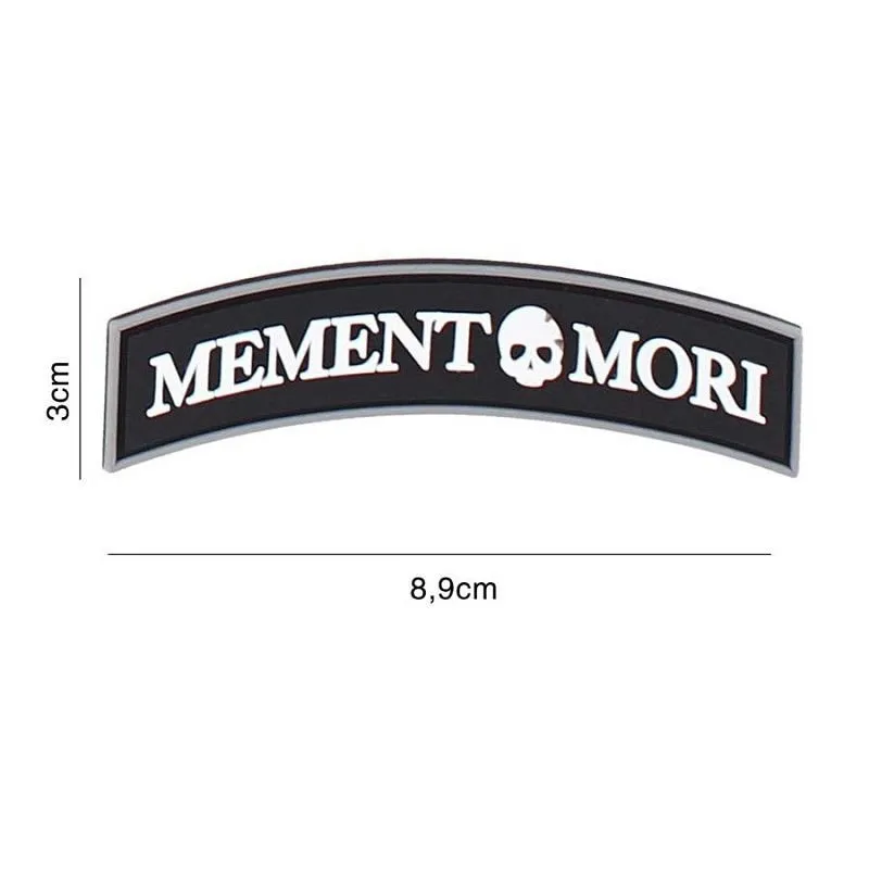 Patch 3D PVC Memento Mori