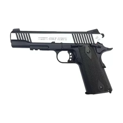 Colt 1911 Rail Gun CO2 Bicolor