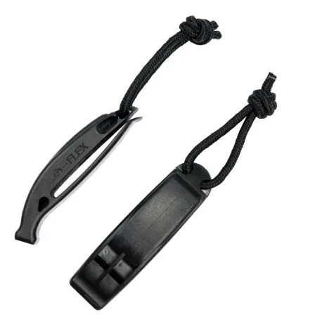 Sifflet Tactique MOLLE · Negro