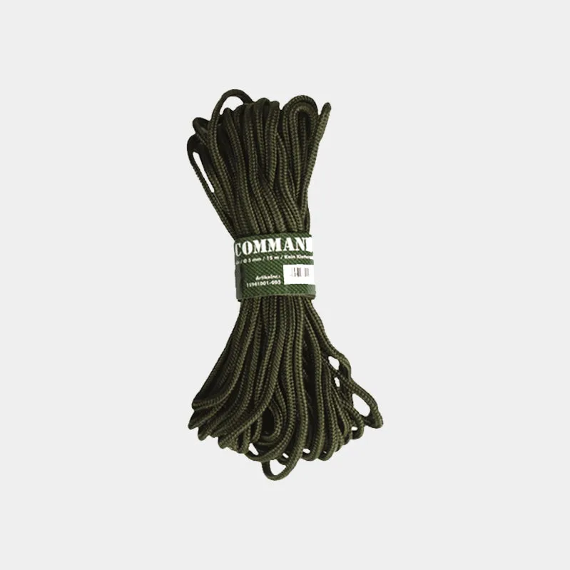 MilTec Cuerda Comando (15m) · Verde / OD