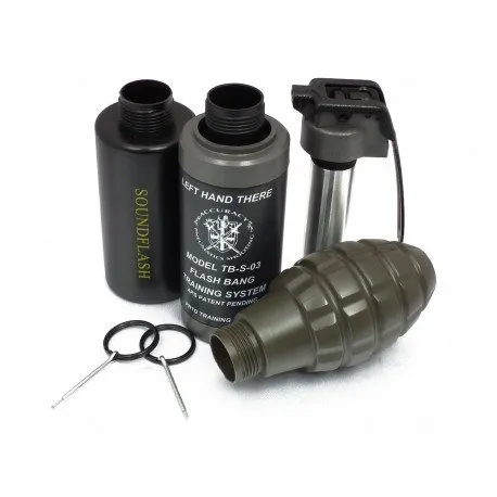 Grenade CO2 : Pack Kit Armement W/ 3 Coques