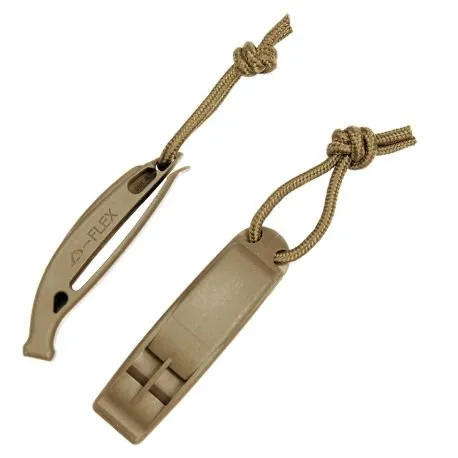 Sifflet Tactique MOLLE · Tan / FDE