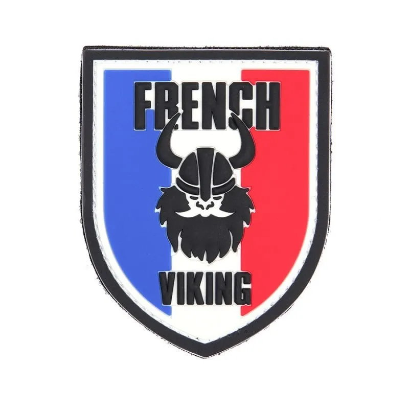 Patch 3D PVC Bouclier "French Viking"