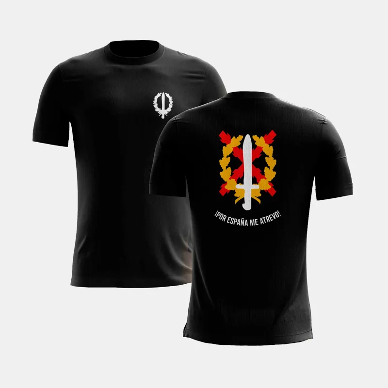 SERMILITAR Camiseta del MOE · Negro