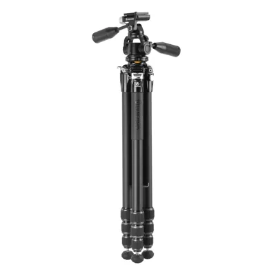 Veo 5 264APS38 - Trípode de Viaje de Aluminio, Rótula de 3 Vías - Vanguard