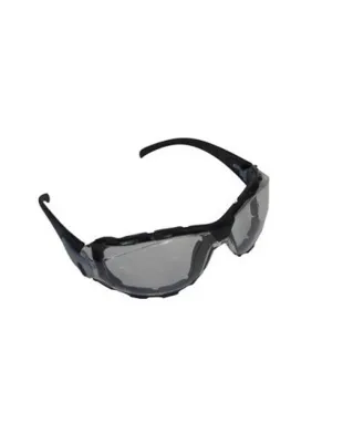 Lunette de Protection PROMousse Monture Ajustable- - Verre Anti Rayures- Fumé