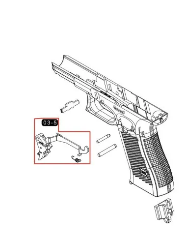 Detente Complete Rechange Glock