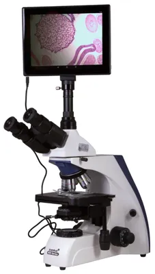 Microscopio Trinocular Digital MED D30T LCD - Levenhuk