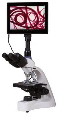 Microscopio Trinocular Digital MED D10T LCD - Levenhuk