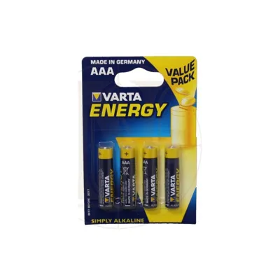 4 Pile LR03/AAA Ministilo 1,5V
