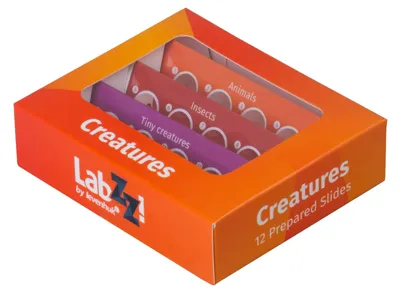 Set de Preparaciones LabZZ C12: Criaturas - Levenhuk