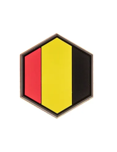 Patch Belgique Hexagonal