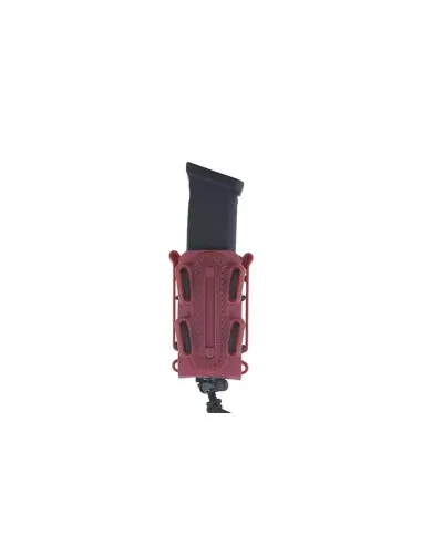 Poche 9 mm Rigide Rouge Bordeaux