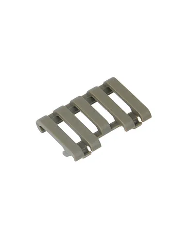 Cache Rail Slots Avec Maintient de Cables · Tan / FDE