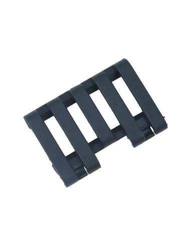Cache Rail Slots Avec Maintient de Cables · Negro
