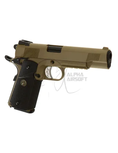 WE 1911 Meu Tactical · Tan / FDE