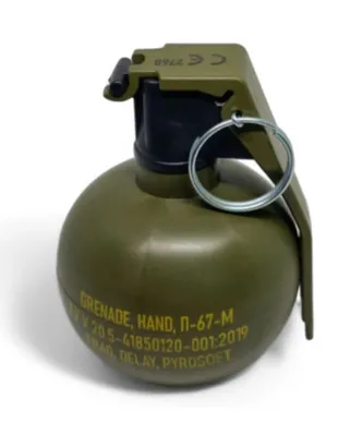 P-67-M NATO Hand Grenade Talc