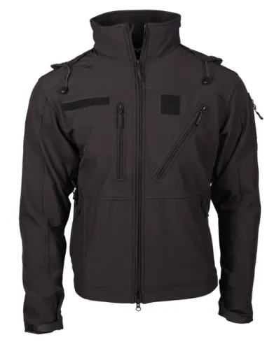 Softshell Miltech · Negro