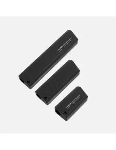 Silencieux Modulable Rectangulaire · Negro