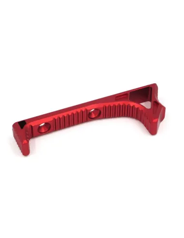 Poignee Angle KeyMod Rouge Alu