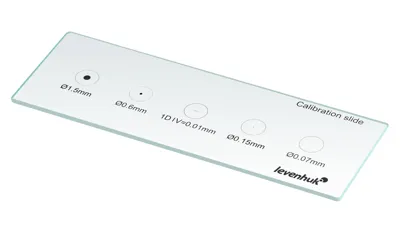 Portaobjetos de Calibración MED X/y - Levenhuk