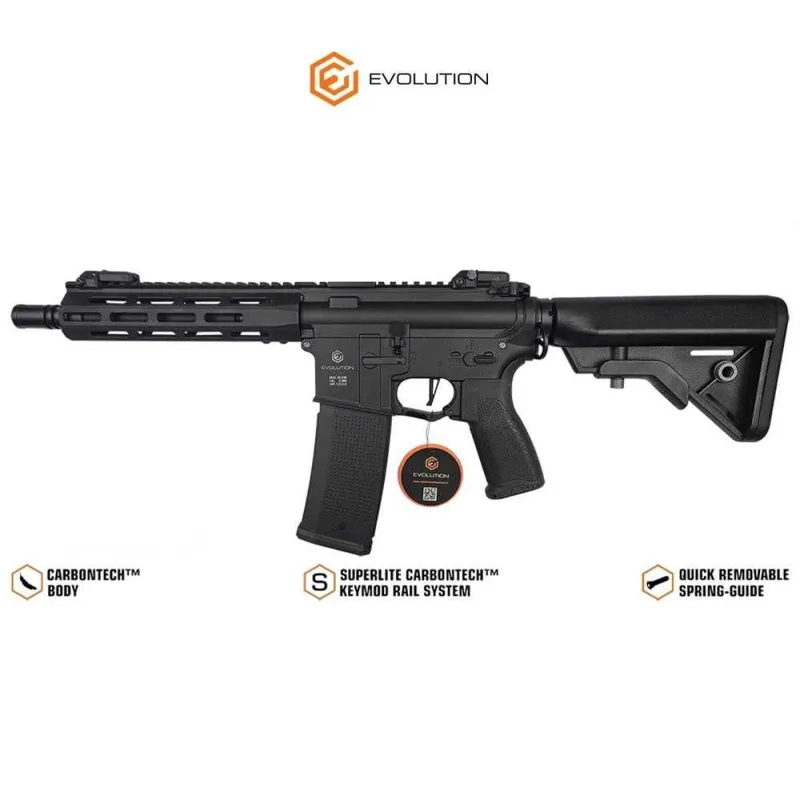 Evolution M4 Recon 8″ Carbontech · Negro