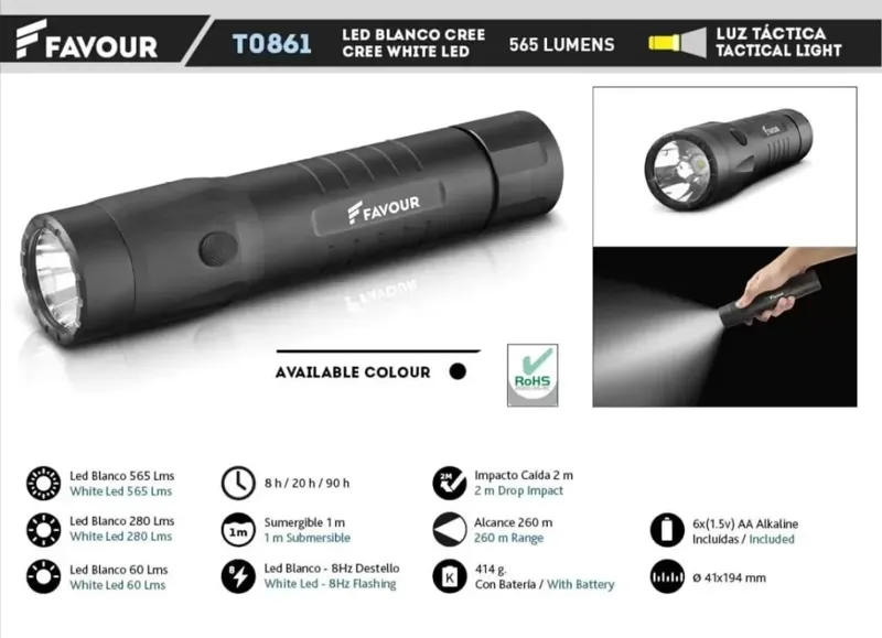 LED Aluminio WATER