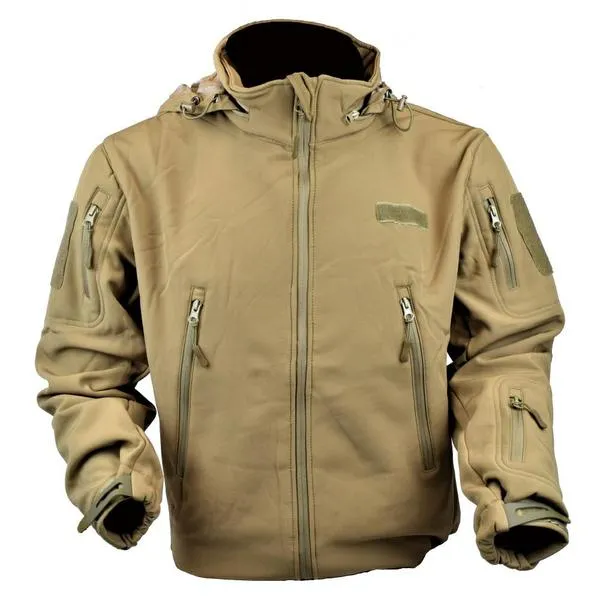JS Tactical Shark Skin Soft Shell · Tan / FDE