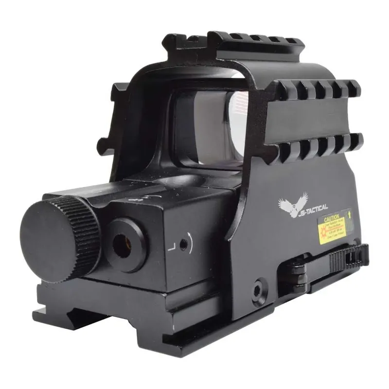 JS Tactical Olografico con Laser · Rojo