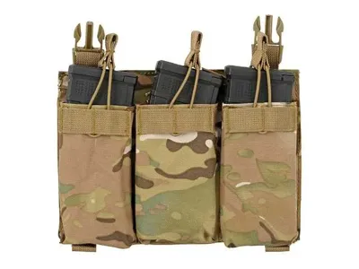 Buckle Up Triple 5.56 Pouch Panel Open Top - 8FIELDS