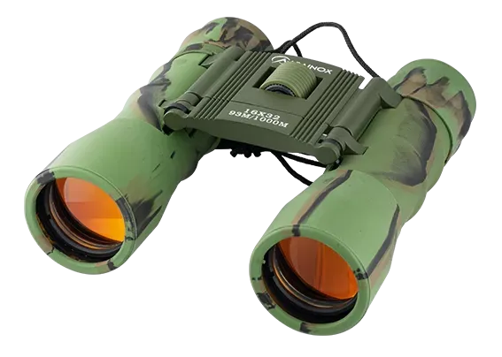 Binocular 16×32 Lente Ruby · Verde / OD
