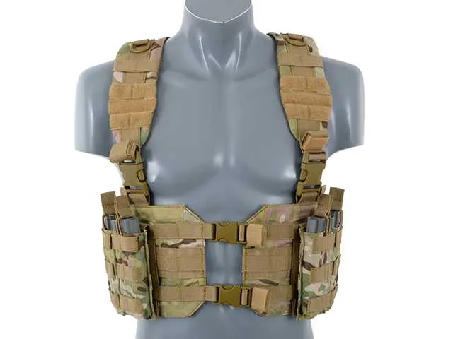8Fields Split Front Chest Harness · Multicam