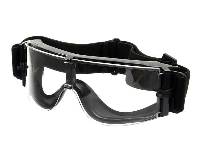 8Fields Panoramic Ventilated Google · Negro
