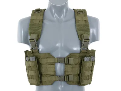 8Fields Split Front Chest Harness · Verde / OD