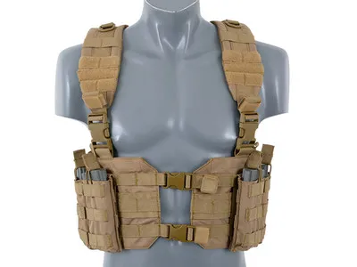 8Fields Split Front Chest Harness · Tan / FDE