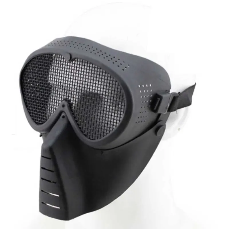Royal Maschera a Rete Full Face · Negro