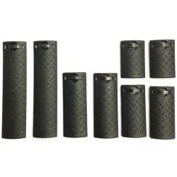 Eg Diamond Rail Cover Set · Negro