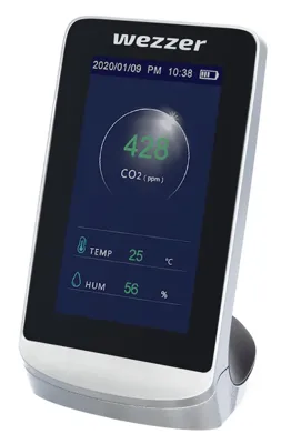 Medidor de la Calidad del Aire Wezzer Air MC60 - Levenhuk