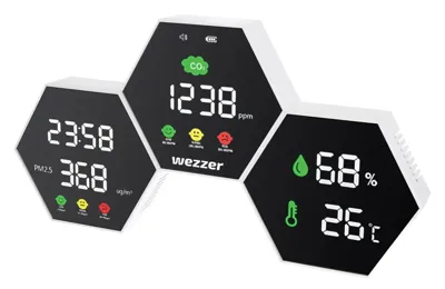Medidor de la Calidad del Aire Wezzer Air Pro DM50 - Levenhuk