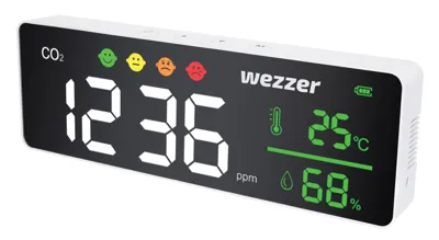 Medidor de la Calidad del Aire Wezzer Air MC50 - Levenhuk