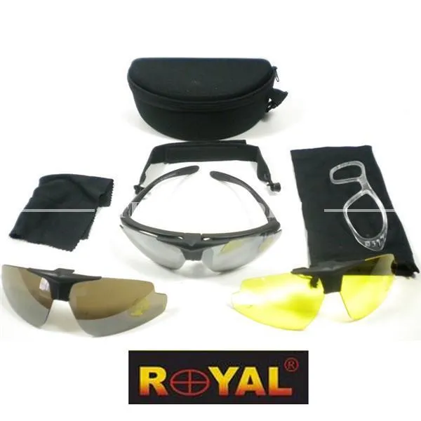 Royal Occhiali Kit · Negro