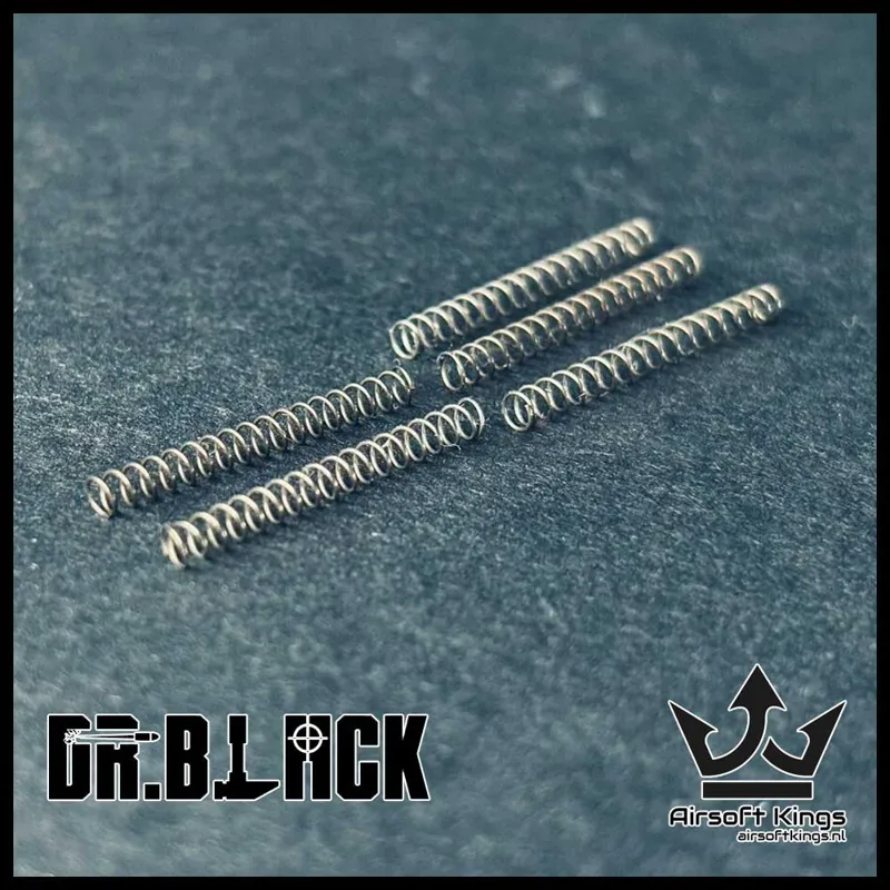 Dr.Black Safety Pluger Spring Set for Hi-Capa · Negro