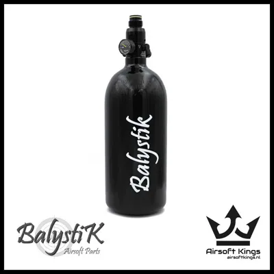 0.8L HPA Tank | 3000PSI | Aluminium - Balystik Airsoft Parts