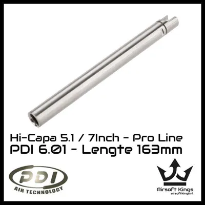 6.01 x 163mm Inner Barrel for TM Hi-Capa 5.1 / 7INCH - PDI Air Technology